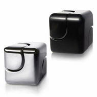 Detailed information about the product Fidget Toy Metal Figette Cube Spinner 2PCS,Quiet Small Cool Gadget Desk Toy Sensory Fidget Anxiety Toys,ADHD Stress Relief Stocking Stuffer Gifts for Kids,Teens,Men (Black+Silver)