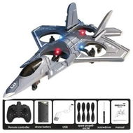 Detailed information about the product Fighter Jet 3D Flips Gravity Altitude Hold One Key Throw To Fly Remote Control Quadcopter EVA Foam Plane Dual Battery Christmas Birthday Gift