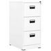 Filing Cabinet White 46x62x102.5 cm Steel. Available at Crazy Sales for $379.95