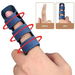 Finger Splint,Trigger Finger Splint with Belt-in Aluminum Splint Adjustment Tape Stick,For Recovery,Sports Injury,Finger Injuries Color Blue. Available at Crazy Sales for $9.99