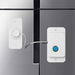 Fingerprint Fridge Lock, Refrigerator Lock with Fingerprint, for Fridge, Cabinet locks, Drawers, Dishwasher, Toilet, White. Available at Crazy Sales for $19.95