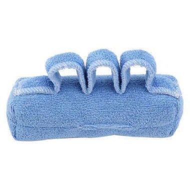 Finger Separation Pad Finger Separator Anti-Bedsore Elder Bedridden Patients Finger Caring (Blue)