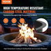 Fire Pit Ring Round 45 Inch Outer Steel Liner DIY Campfire Ring Firepit. Available at Crazy Sales for $159.95