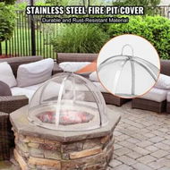 Detailed information about the product Firepit Spark Screen Lid, 30' Diameter, Outdoor Firepit Ring Cover Round Accessories, Fire Pit Metal Cover, Easy-Opening Stainless Steel Fire Ring Covers for Outdoor Patio Fire Pits Backyard