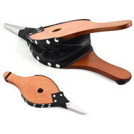 Detailed information about the product Fireplace Bellows 41cm x 15cm Large Wood Air Blower Cast Nozzle for Outdoor Camping BBQ Grill Chimney Hand Bellow Pump Pit Barbeque Fire Tools