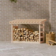 Detailed information about the product Firewood Rack 108x64.5x78 Cm Solid Wood Pine.