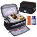 First Aid Bag,Medicine Bag Portable Family First Aid Box for Travel,Home,Office,Car,Outdoor,Camping,Hiking Color Black. Available at Crazy Sales for $19.99
