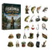 Fisherman Advent Calendar 24 Piece 2D Acrylic Fishing Ornaments Christmas Countdown Tree Hanging Decorations. Available at Crazy Sales for $14.99