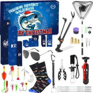 Detailed information about the product Fishing Advent Calendar 2025 24 Days Christmas Countdown Calendar with Fishing Tackle for Holiday Fisherman Men Teen Boys