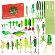 Detailed information about the product Fishing Advent Calendar 2025 for Men, 24 Days Christmas Countdown Calendar with Fishing Lures Set, Unique Xmas Gifts for Dad, Fishermen