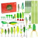 Fishing Advent Calendar 2025 for Men, 24 Days Christmas Countdown Calendar with Fishing Lures Set, Unique Xmas Gifts for Dad, Fishermen. Available at Crazy Sales for $29.95