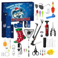 Detailed information about the product Fishing Advent Calendar for Men Women Teen Boys, 2025 Fishing Tools Accessories Kit Christmas Countdown Gifts, 24 Days Surprises for Fish Lovers