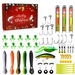 Fishing Advent Calendar,Fishing Christmas Countdown 24 Days,Fish Tackle Set,Christmas Surprise Fishing Bait Gift,Fishing Lures Set. Available at Crazy Sales for $24.99