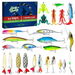 Fishing Advent Calendar,Fishing Tackle Advent Calendar,Fishing Lure Advent Calendar,24 Days Christmas Countdown Fish Tackle Set. Available at Crazy Sales for $29.99