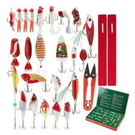 Detailed information about the product Fishing Christmas Advent Calendar 24 Days Christmas Countdown Calendar Fishing Tackle Lures Gifts For Men Salt Water Freshwater Fishing