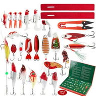 Detailed information about the product Fishing Lure 24 Piece Christmas Blind Box Pack 24 Day Countdown Ideal Gift For Outdoor Fishing And Angling Enthusiasts
