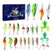 Fishing Lure Countdown Advent Calendar 24 Day Spoons Minnow Popper Crankbait VIB Christmas Gift Father Grandpa Brother Angling Set. Available at Crazy Sales for $29.95