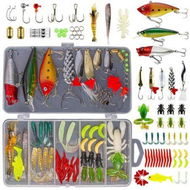 Detailed information about the product Fishing Lures Kit for Freshwater Bait Tackle Kit for Bass Trout Salmon Fishing Accessories Tackle Box Including Spoon Lures Soft Plastic Worms Crankbait Jigs Fishing Hooks