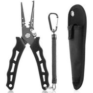 Detailed information about the product Fishing Pliers Hook Removers Split Ring Line Cutters Fishing Multi Tools With Sheath And Lanyard