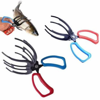 Fishing Pliers Metal Gripper Clamp Durable Tackle Tool Fish Catching Control Claw Tong Forceps 2PCS Reliable Angler Accessories Outdoor Gear