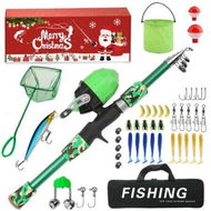 Detailed information about the product Fishing Tackle Lures Set Fishing Advent Calendar,Fishing Christmas Countdown 24 Days,Christmas Surprise Bait Gift Lures Angling Essentials Col Green