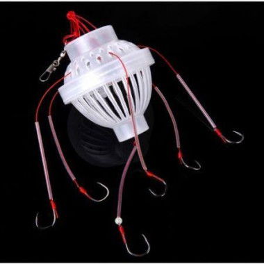 Fishing Tackle Sea Monster With Six Strong Fishing Hooks