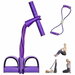 Fitness Resistance Bands Set with 6 Tube Pedal Ankle Puller and Figure 8 Exercise Bands,Fitness Equipment For Training,Home Gym,Yoga & Pilates Purple. Available at Crazy Sales for $12.99