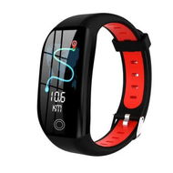 Detailed information about the product Fitness Watch ,Bluetooth Smart Bracelet Sleep Tracker, IP68 Waterproof Smart Watch with Pedometer, Activity Tracker for Men Women,Black and Red