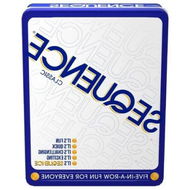 Detailed information about the product Five-in-a-Row Fun Sequence in a Tin for Everyone 2-12 Players White