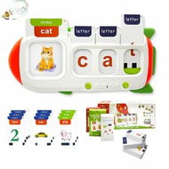Detailed information about the product Flash Cards Phonics Talking CVC Word Spelling ABC Montessori Learning Toys Kids Educational Classroom