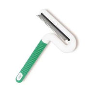 Detailed information about the product Flea Comb, Effective Flea Comb for Cats and Dogs Shedding Brush for All Pets Long Hair, Pet Friendly, Green
