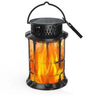 Detailed information about the product Flickering Flame Solar Lanterns,Solar Lantern Outdoor Lights,Hanging Outdoor Solar Lanterns Lights for Yard Garden Decor