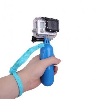 Floating Hand Grip Handle Mount Accessory For GoPro Hero 1 2 3 3+ Camera - Blue.