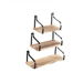 Floating Shelf Brackets Display. Available at Crazy Sales for $39.96
