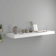 Detailed information about the product Floating Wall Shelf White 80x23.5x3.8 cm MDF