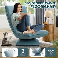 Detailed information about the product Floor Chair Sofa Lounge Couch Chaise Recliner Folding Lazy Lounger Ground Seat Adjustable Comfortable Bedroom Furniture for Reading Gaming Relaxation