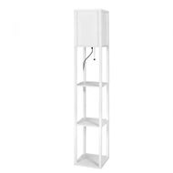 Detailed information about the product Floor Lamp Storage Shelf LED White