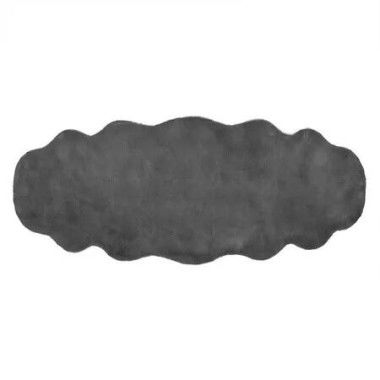 Floor Rug Area Rugs Cloud Fluffy 80X200cm Grey