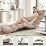 Detailed information about the product Floor Sofa Bed Couch Chair Single Chaise Lounge Recliner Ground Seat Lounger Sleeping Bedroom Furniture Adjustable Folding Modern Comfortable Pillow