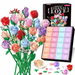 Flower Bouquet Advent Calendar,24 Days Flower Bouquet Christmas Countdown Advent Calendar Colourful Roses Bouquet Building Set,DIY Flower Advent Calendar. Available at Crazy Sales for $39.99