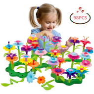 Detailed information about the product Flower Building Toys 98 PCS Kids Garden Building Block Creative Pretend Gardening Toys Early Educational Toy For Girls Christmas Birthday Gift