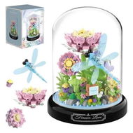 Detailed information about the product Flower Dragonfly Bouquet Building Block Set, Micro Mini Botanical Building Toy for Women, 568 PCS