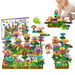 Flower Garden Toys Building Blocks, Flower Garden Building Toys, Flower Garden Building Blocks Brain Development, Kindergarten Toys for Kids Age 3 Up. Available at Crazy Sales for $34.95