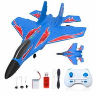 Detailed information about the product Foam Remote Control Wireless Airplanes RC Planes,Remote Control Fighter Toys,2CH 2.4Ghz RC Fighter Jet with Light,Hobby Rc Airplane Age3+ (Blue)