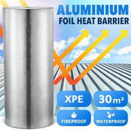 Detailed information about the product Foil Insulation Rolls Reflective Heat Shield Radiant Barrier Cell Aluminium XPE Flat Roofing Wall Loft Attic Home DIY Projects 90x3335cm 30sq m