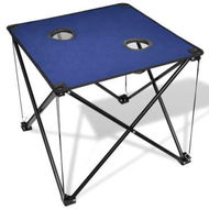 Detailed information about the product Foldable Camping Table Blue