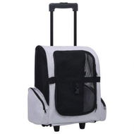 Detailed information about the product Foldable Multipurpose Pet Trolley Grey