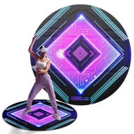 Detailed information about the product Foldable VR Mat for Meta Quest 3/Apple Vision Pro,Round Anti Fatiguet,Anti-slip and Comfortable Floor Mat,Compatible with PSVR2,Oculus/Meta Quest 2/Pro Color Purple