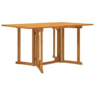 Detailed information about the product Folding Butterfly Garden Table 150x90x75 cm Solid Wood Teak