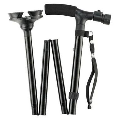 Folding Cane with Led Light, Adjustable Canes for Men and Women, Walking Stick for Elderly